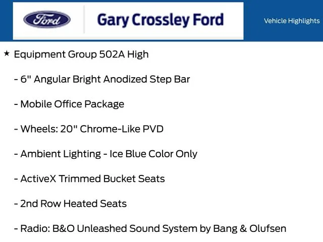 New 2026 Oxford White Ford Lariat® image 6