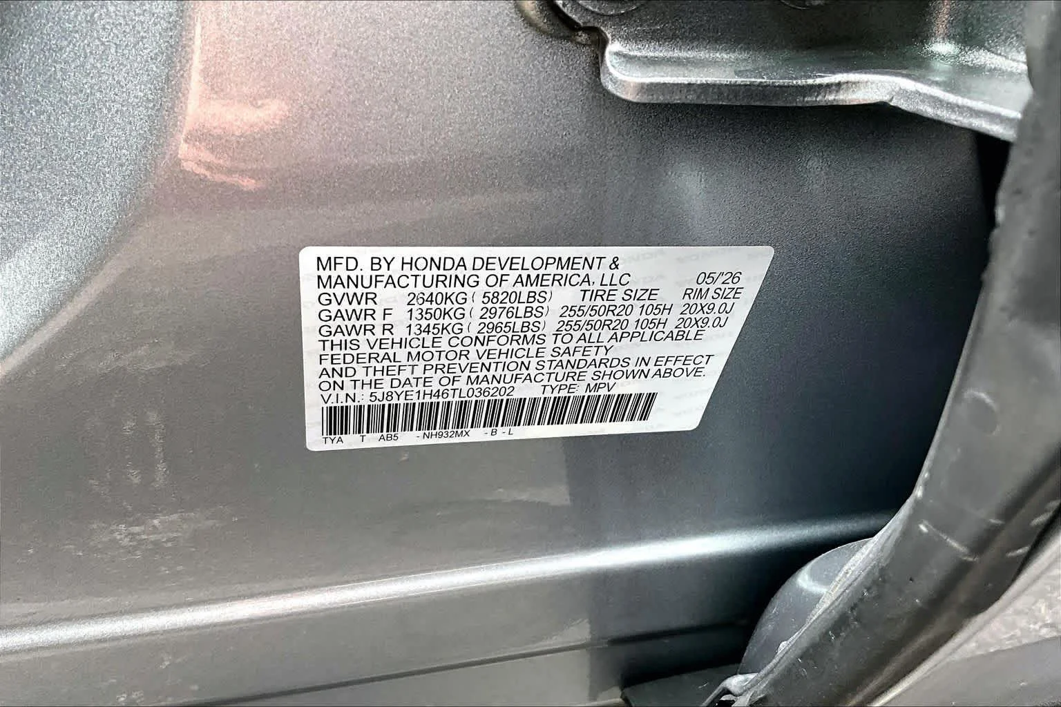 New 2026 Solar Silver Metallic Acura w/Technology Package image 22