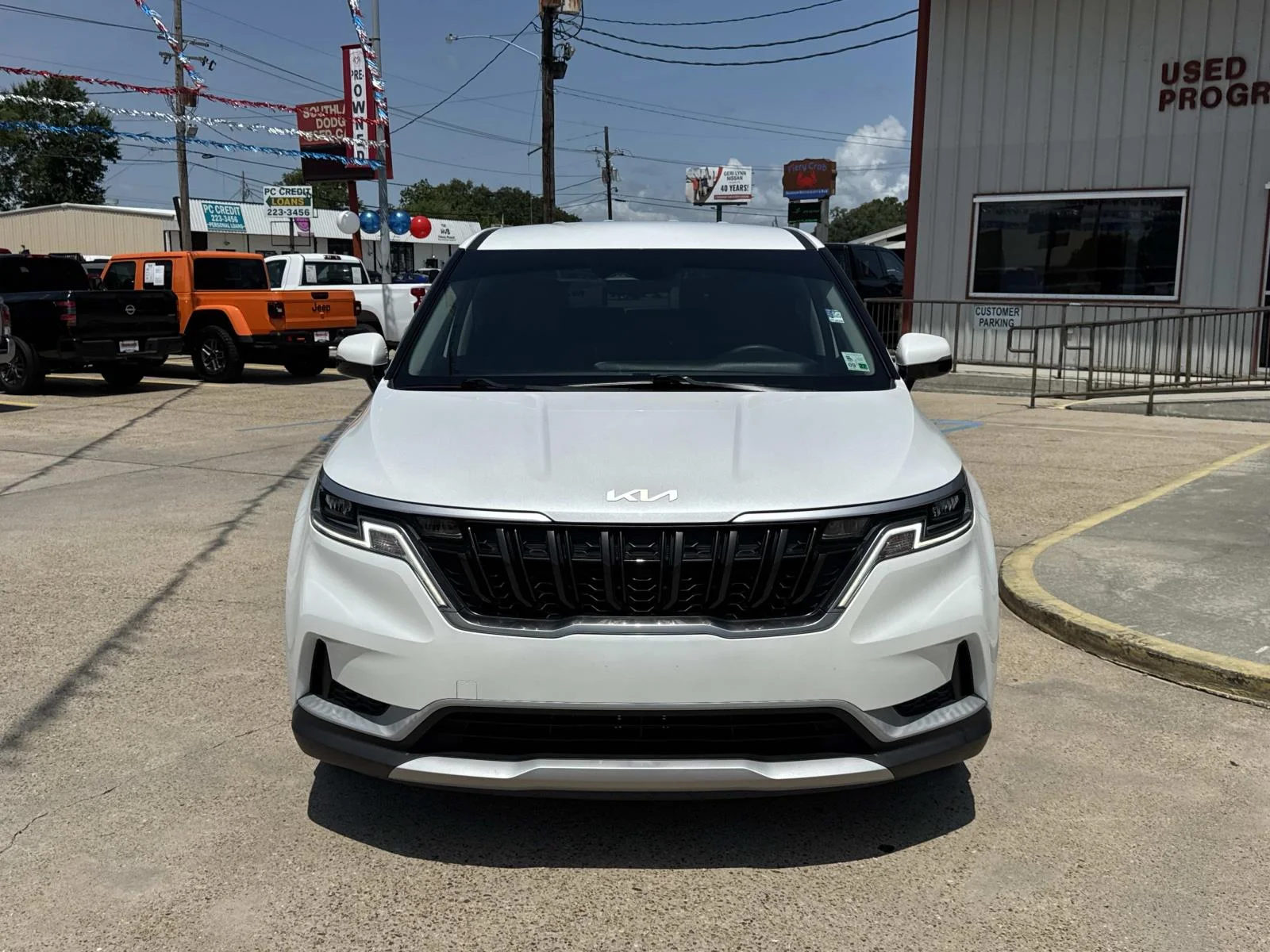 Used 2024 White Kia LX image 2