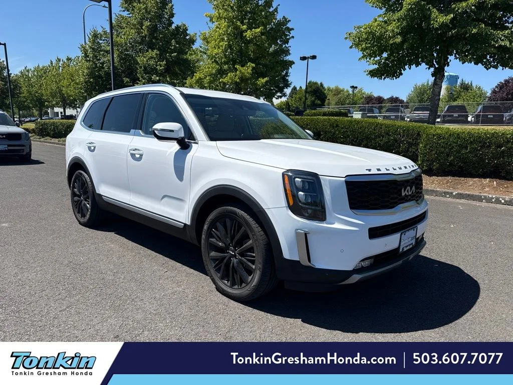 Used 2022 Glacial White Pearl Kia SX image 1