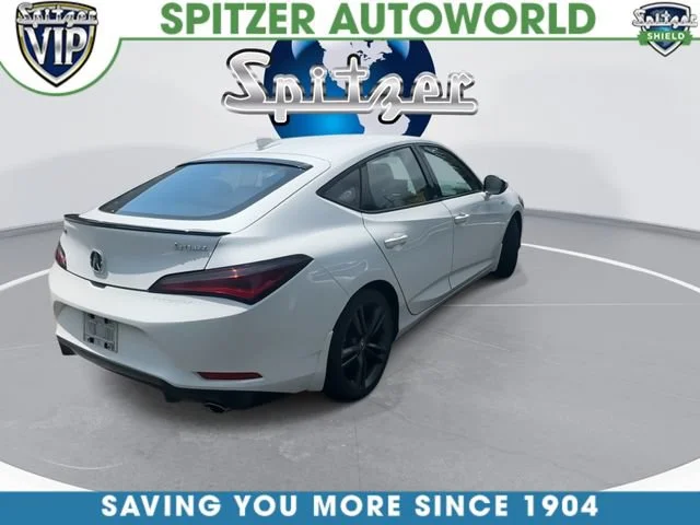 Used 2023 Platinum White Pearl Acura A-SPEC image 35