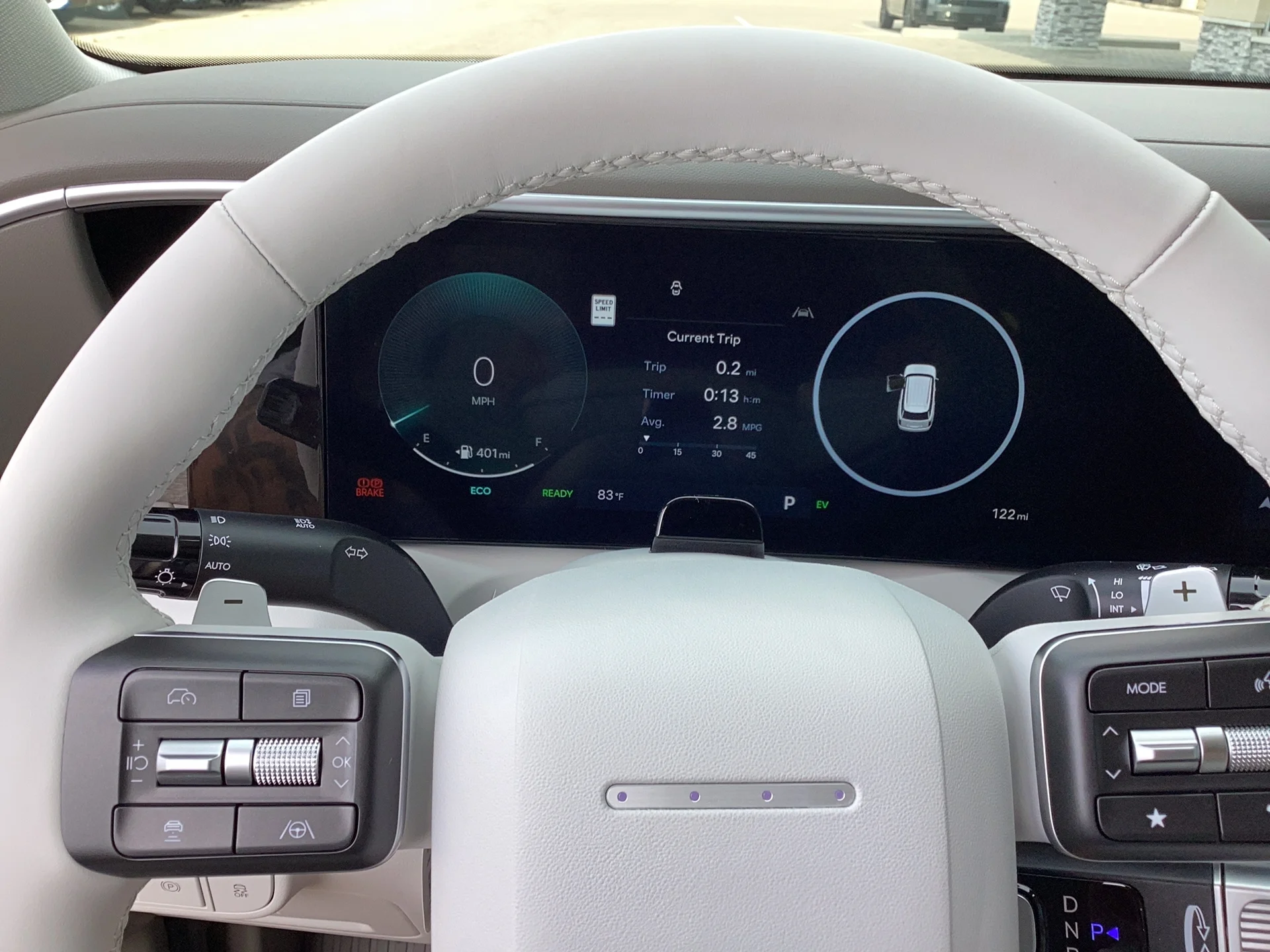 New 2026 Creamy White Pearl Hyundai SEL Premium 8P image 8