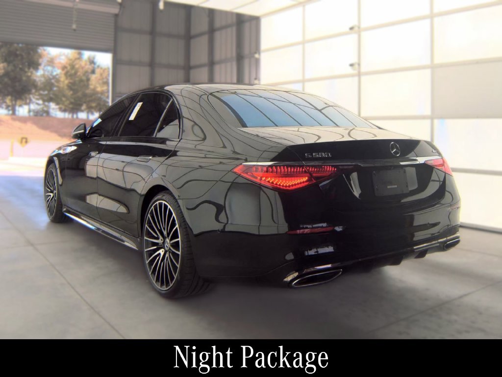 Certified Used 2023 Black Mercedes-Benz S 580 image 4