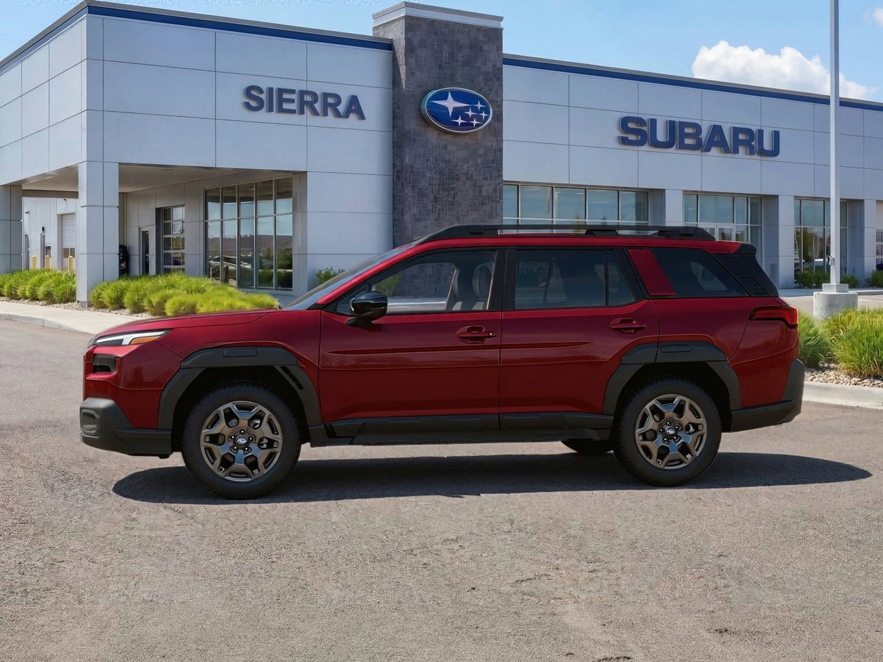 New 2026 Crimson Red Pearl Subaru Premium image 3