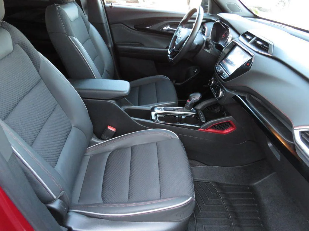 Used 2021 Scarlet Red Metallic Chevrolet RS image 24