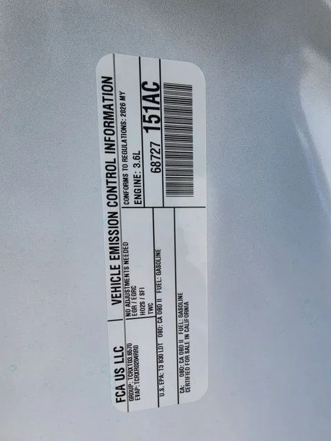 New 2026 White Knuckle Clear-Coat Exterior Paint Dodge GT Plus image 24
