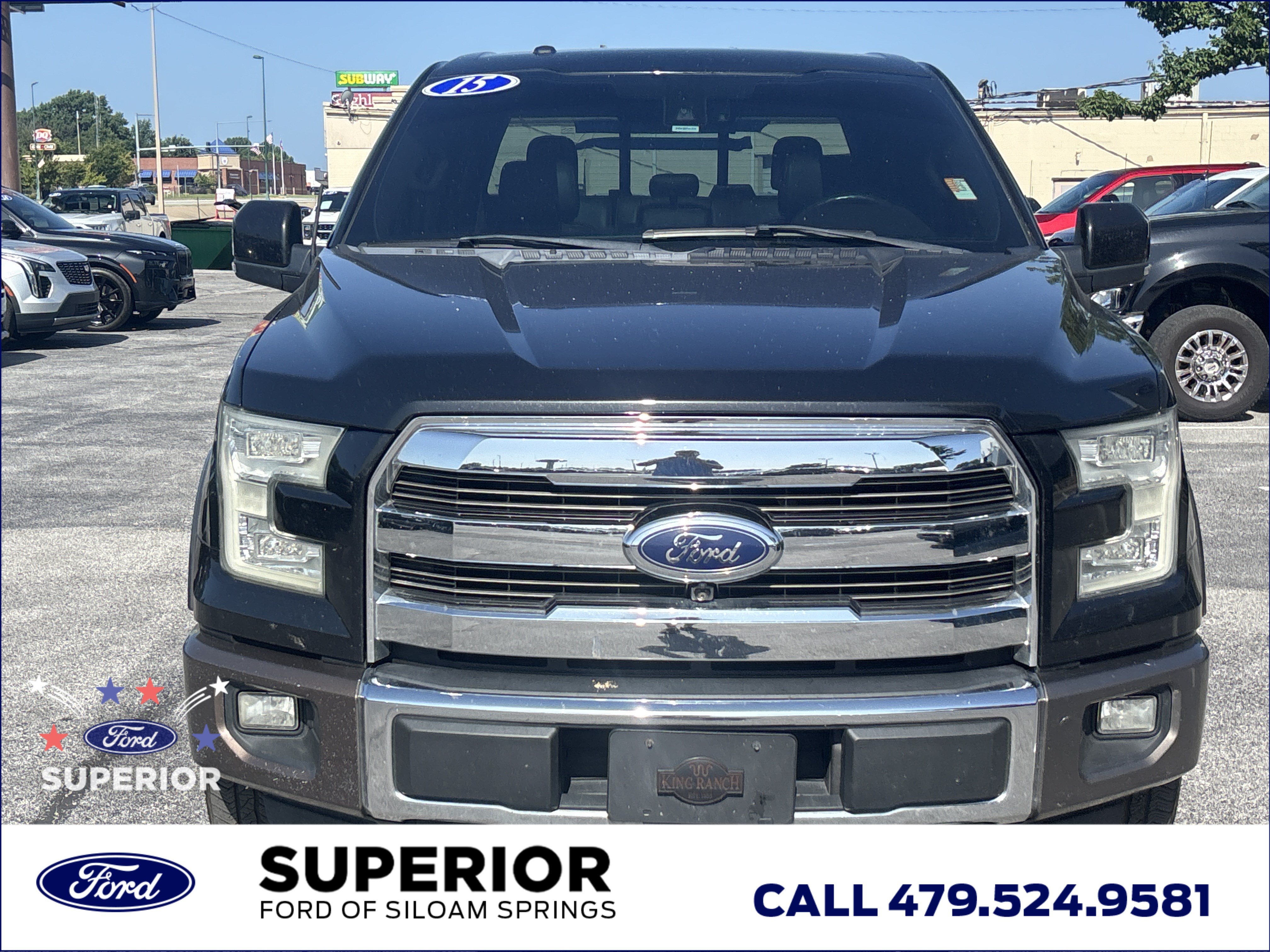 Used 2015 Tuxedo Black Metallic Ford King Ranch 4WD image 12