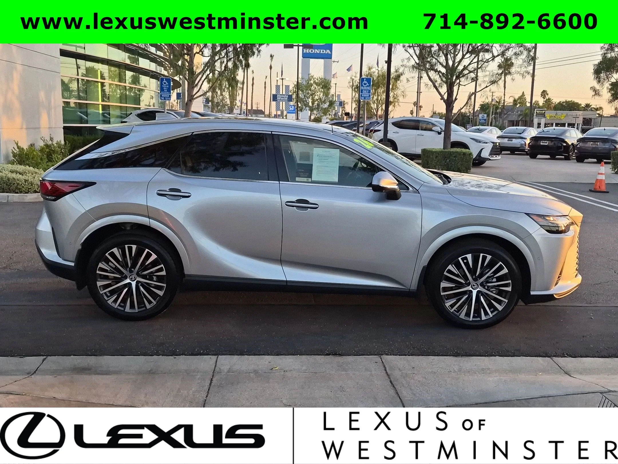Certified Used 2026 Iridium Lexus RX 350h Premium+ image 4