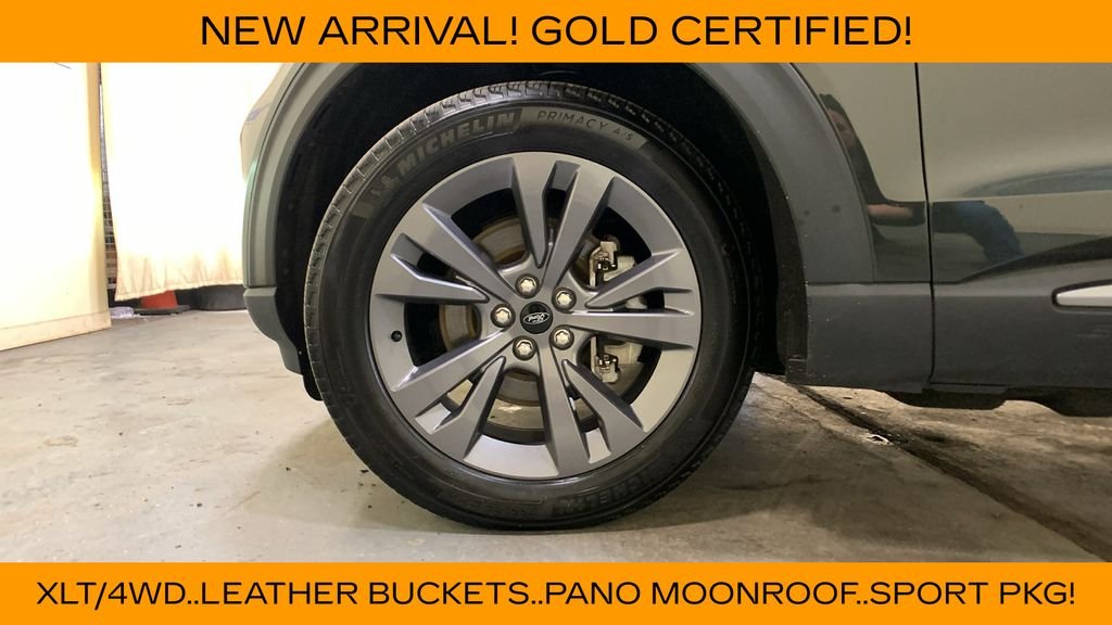 Certified Used 2023 Green Metallic Ford XLT image 48