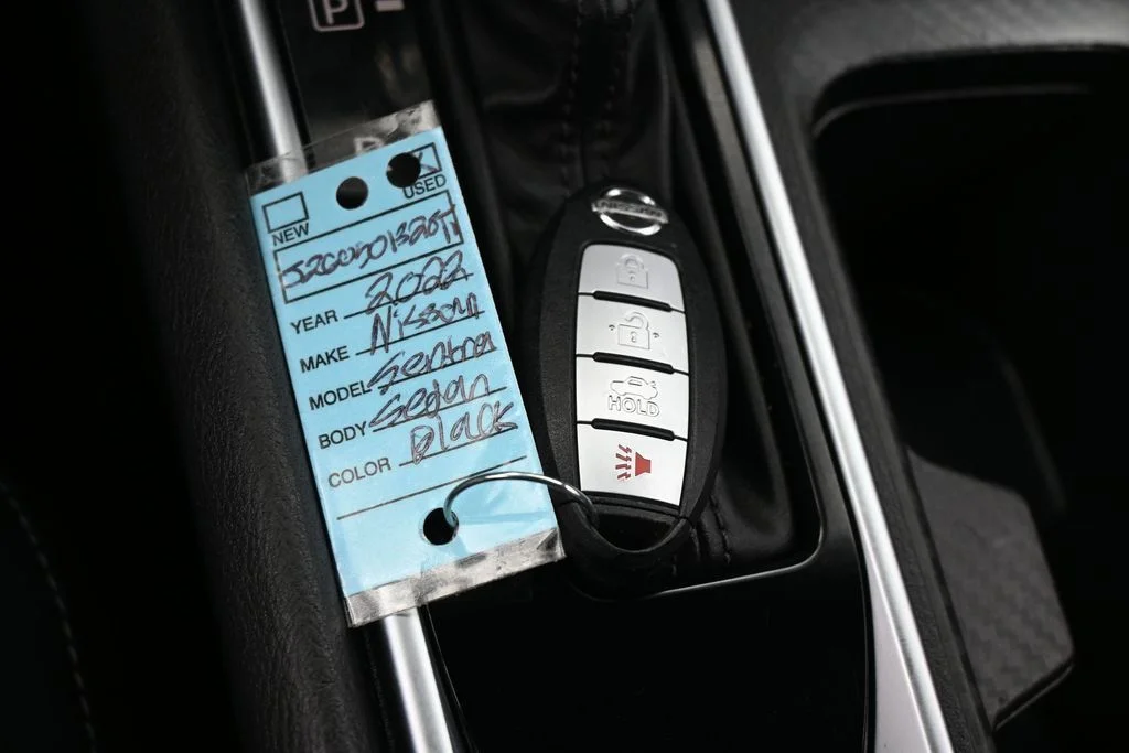 Used 2022 Super Black Nissan SV image 21