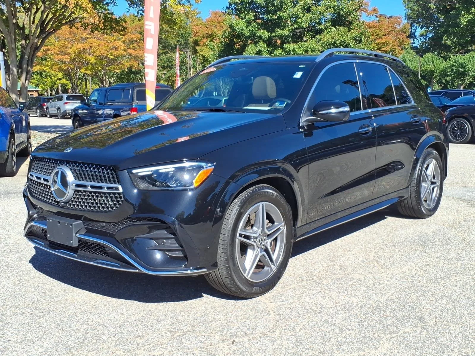 Certified Used 2026 Obsidian Black Metallic Mercedes-Benz GLE 350 image 1