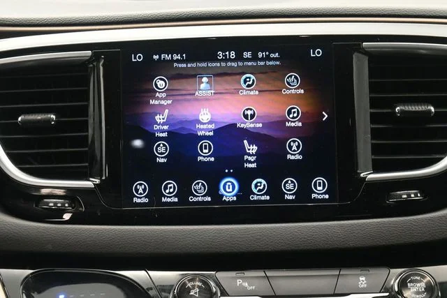 Used 2017 Gray Chrysler Touring L Plus image 23