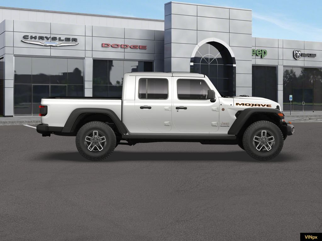 New 2026 Bright White Clear-Coat Exterior Paint Jeep Mojave image 9