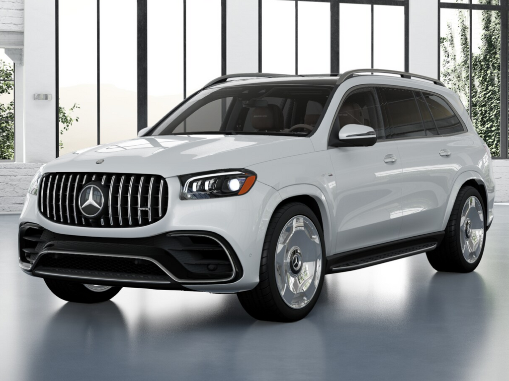 New 2026 MANUFAKTUR Moonlight White Metallic Mercedes-Benz AMG® GLS 63 4MATIC+ SUV image 1