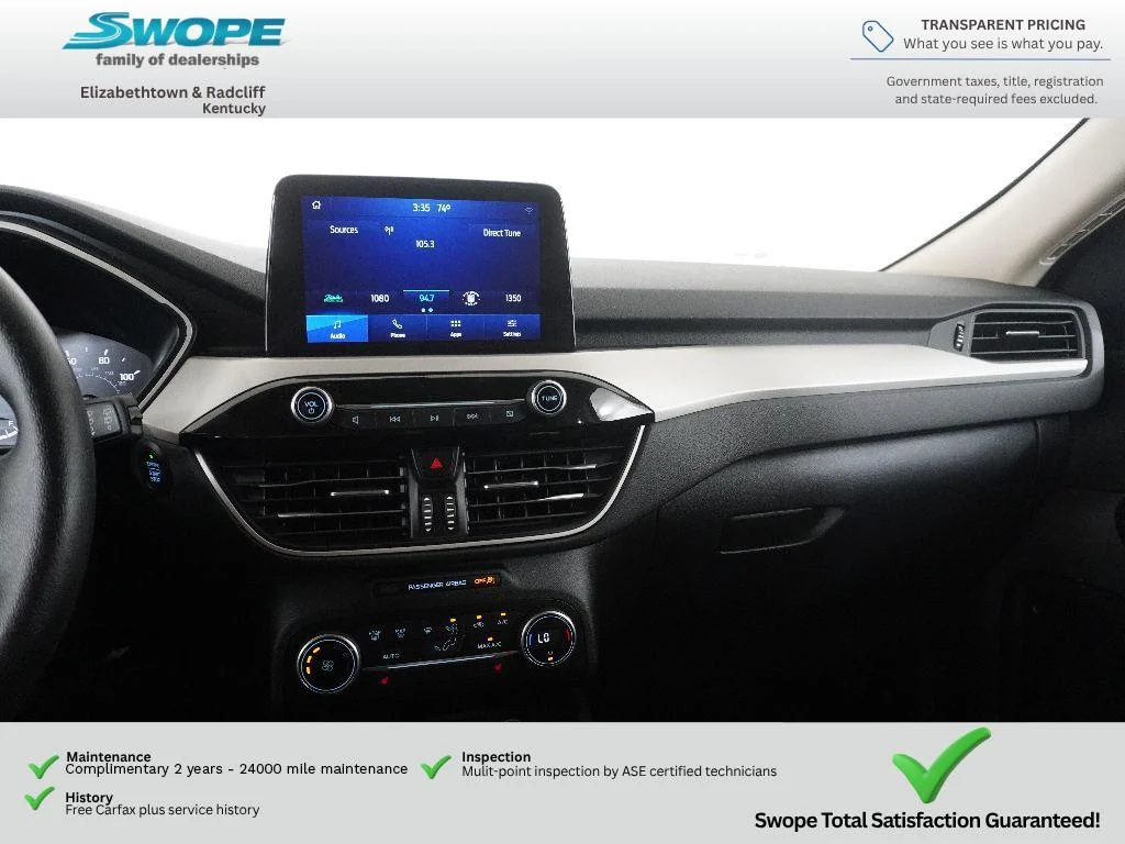 Used 2020 Dark Persian Green Metallic Ford SE image 19