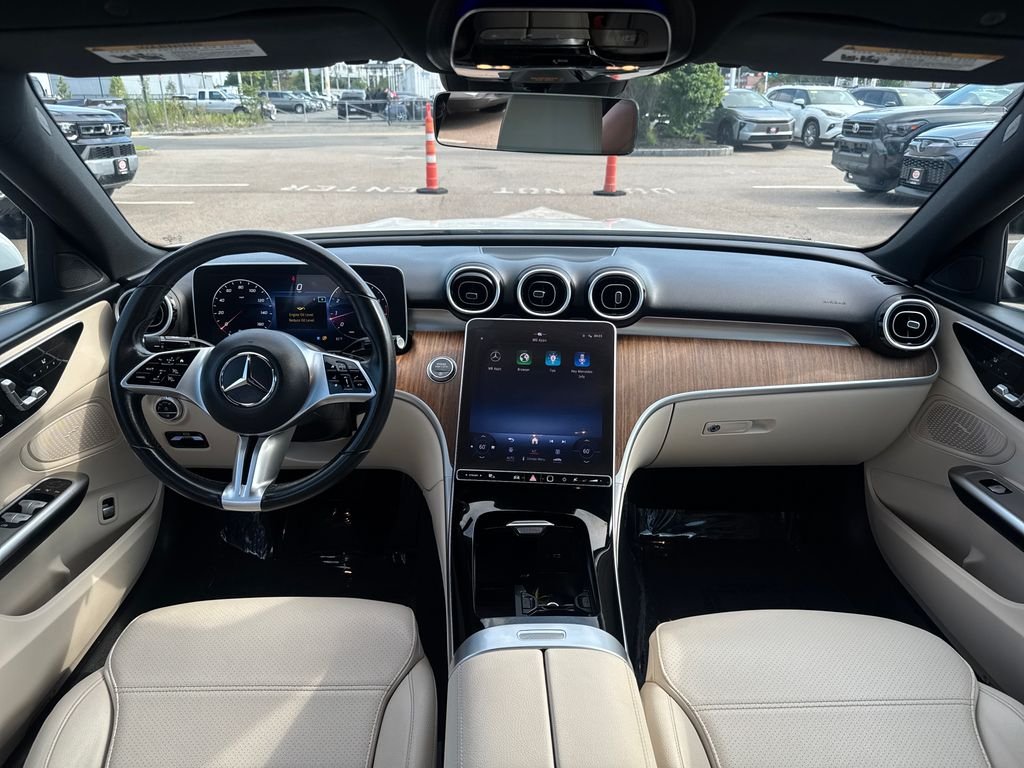Used 2024 White Mercedes-Benz C 300 image 12