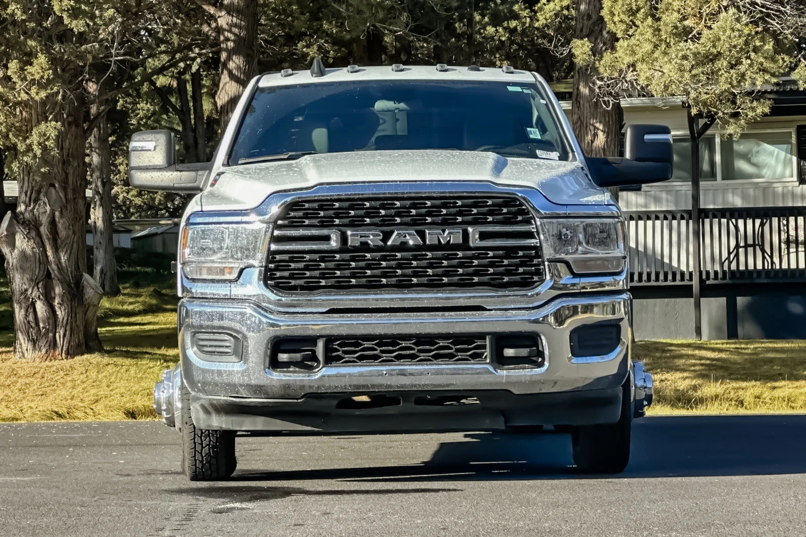 Used 2024 Bright White Clearcoat Ram SLT image 10