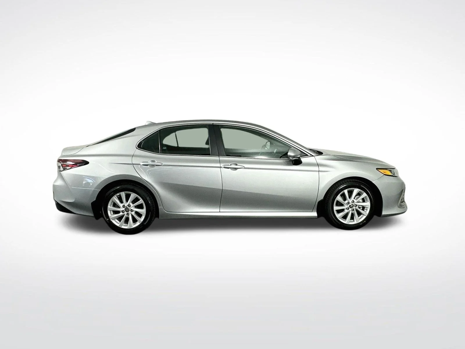 Used 2021 Celestial Silver Metallic Toyota LE image 9