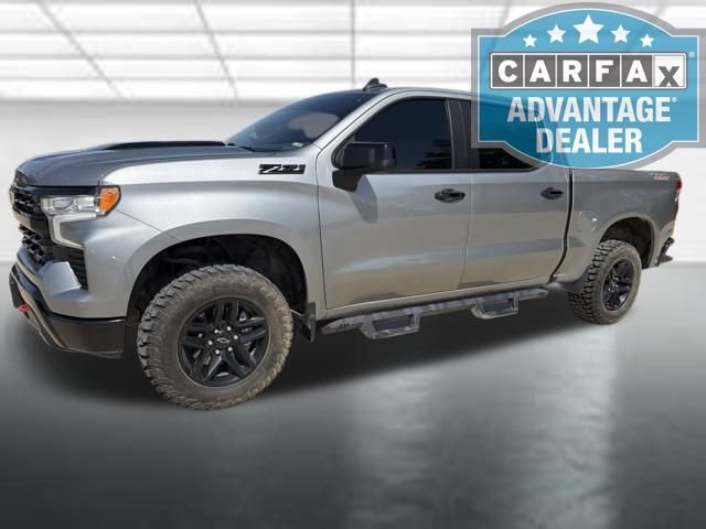 Used 2023 STERLING GRAY METALLIC Chevrolet LT Trail Boss image 2