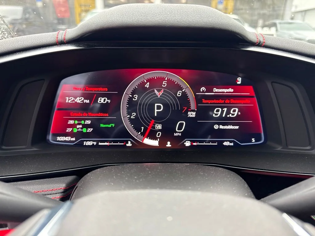 Used 2024 Torch Red Chevrolet Stingray image 3