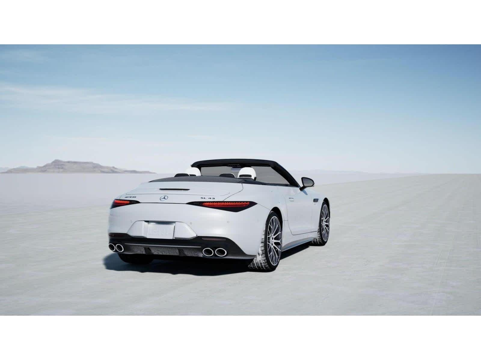 New 2027 MANUFAKTUR Moonlight White Metallic Mercedes-Benz AMG® SL 43 Roadster image 22