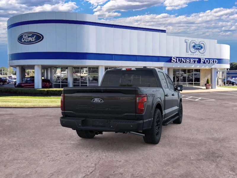 New 2026 Agate Black Metallic Ford XLT image 8