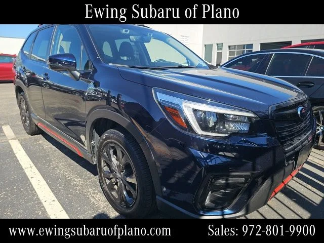 Used 2021 Blue Subaru Sport image 2
