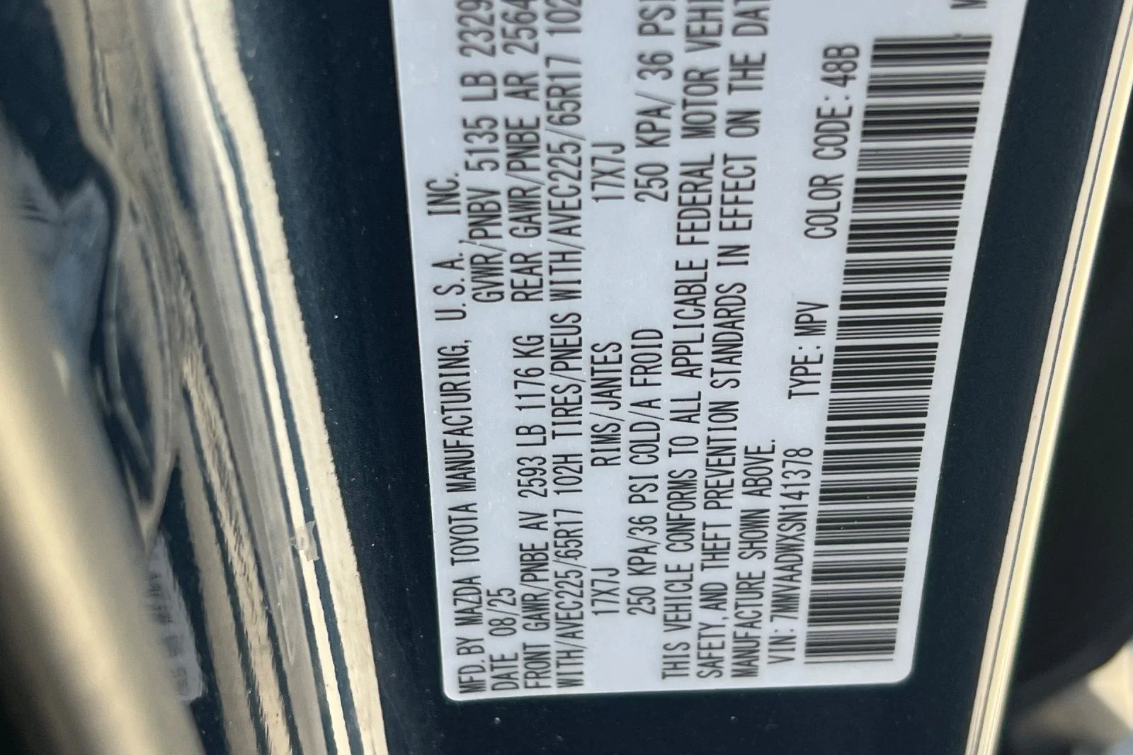 Used 2025 Blue Mazda Premium image 26