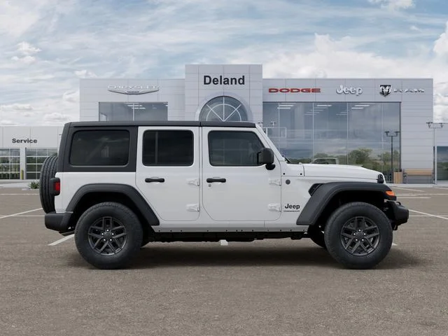 New 2026 Bright White Clear-Coat Exterior Paint Jeep Sport S image 22