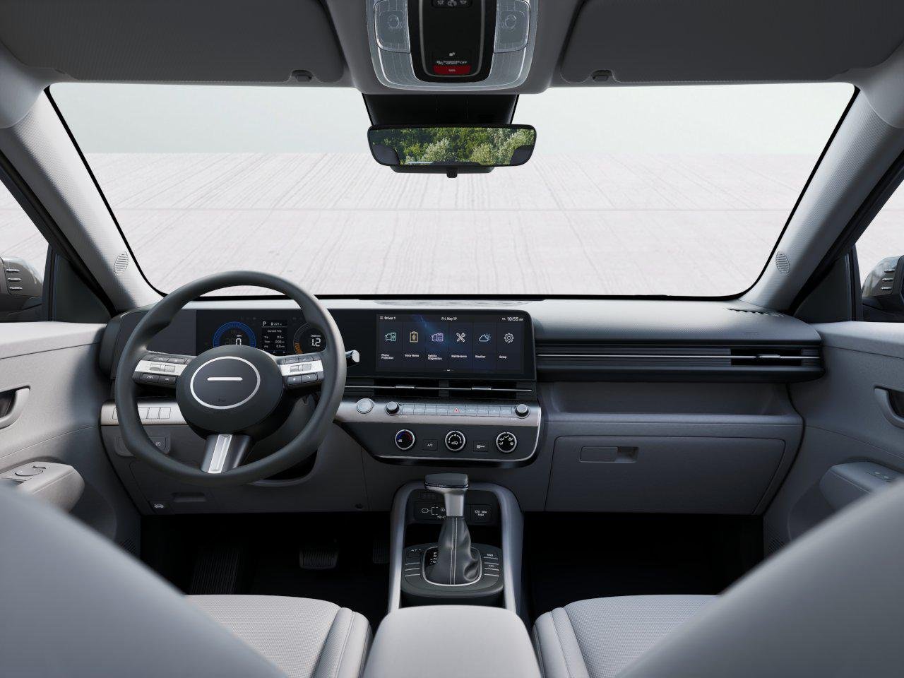 New 2027 Ecotronic Gray Pearl Hyundai SE FWD image 11