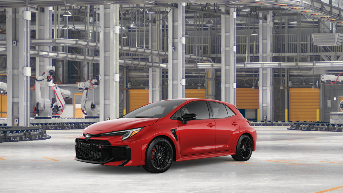 New 2026 Supersonic Red Toyota GR Corolla image 2