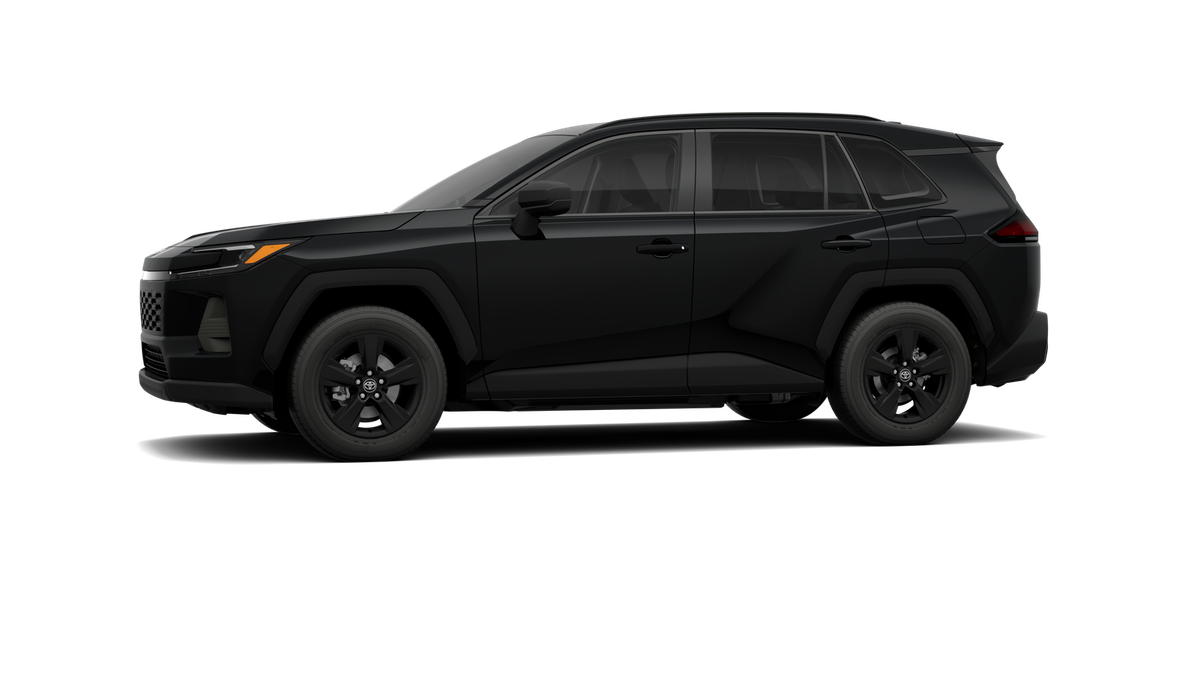 New 2026 Midnight Black Metallic Toyota LE image 3