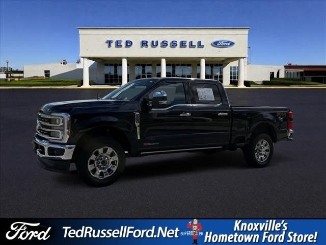 Certified Used 2024 Blue Metallic Ford King Ranch image 1