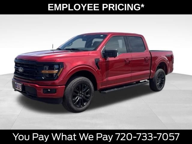 New 2025 Rapid Red Metallic Tinted Clearcoat Ford XLT image 1