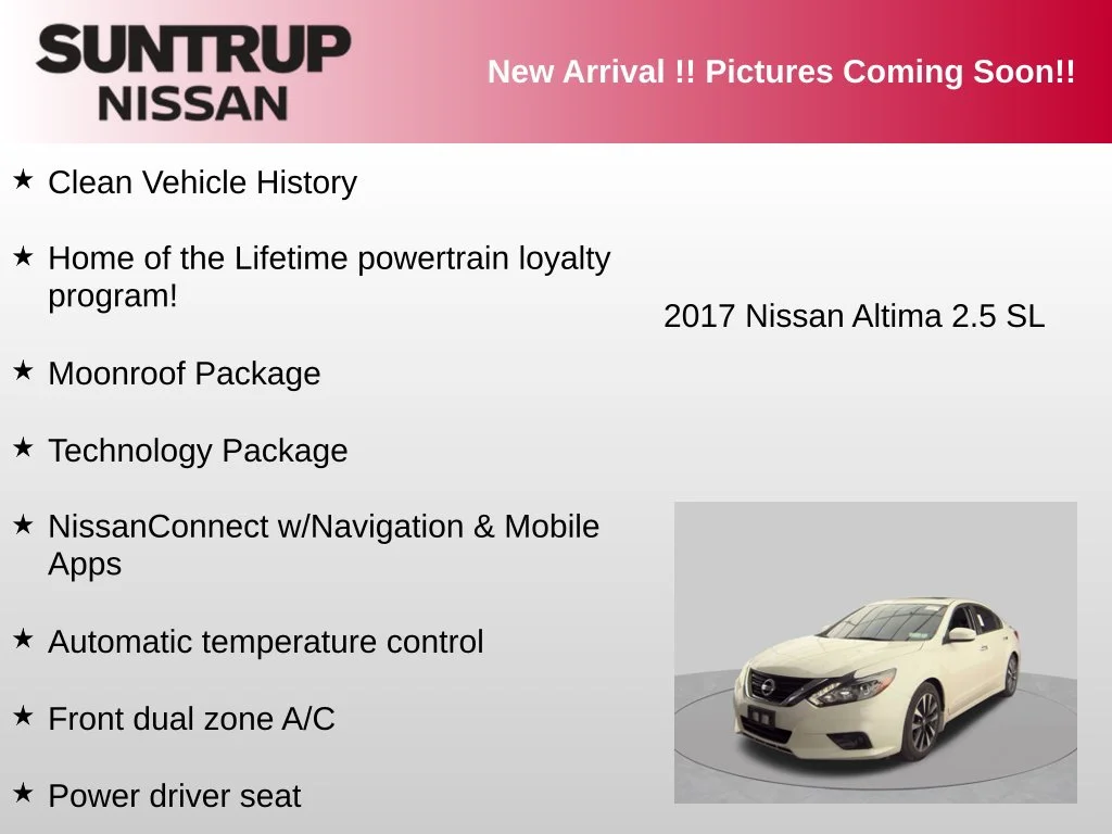 Used 2017 White Nissan 2.5 SL image 6
