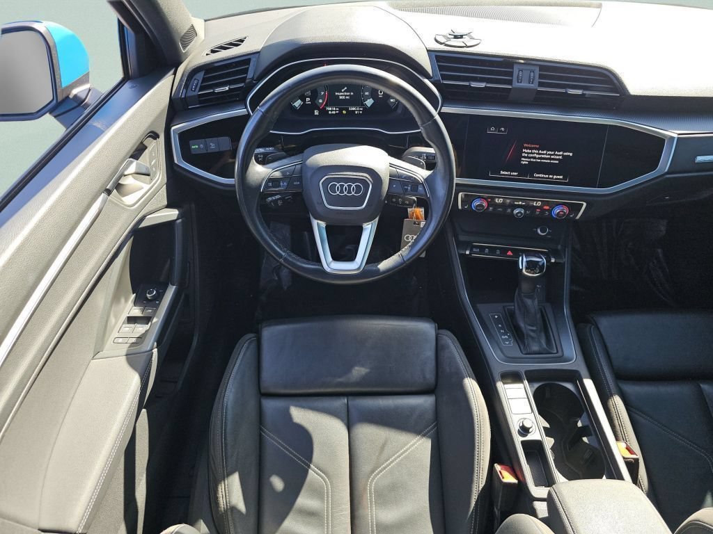 Used 2022 Blue Audi Premium Plus image 4