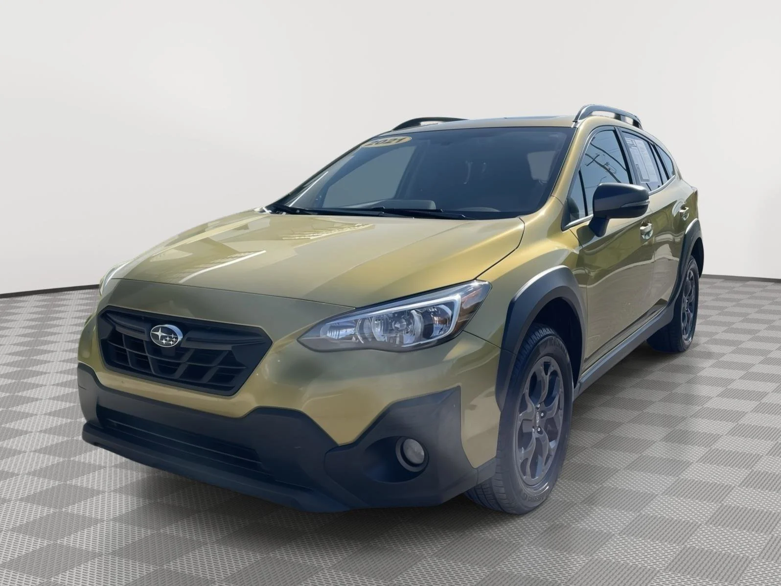 Used 2021 Plasma Yellow Pearl Subaru Sport image 27