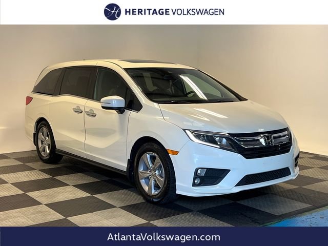 White 2018 Honda Odyssey EX-L FWD Minivan Front-Wheel Drive