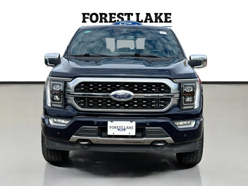 Certified 2023 Ford F-150 Platinum with VIN 1FTFW1E80PFB89737 for sale in Forest Lake, Minnesota