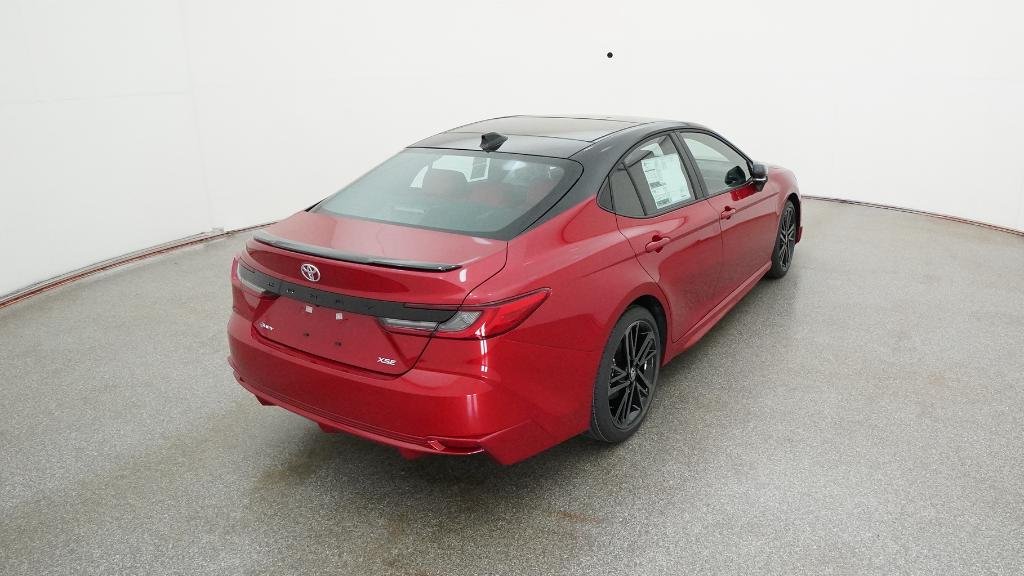 New 2026 Supersonic Red with Midnight Black Metallic roof Toyota XSE image 13