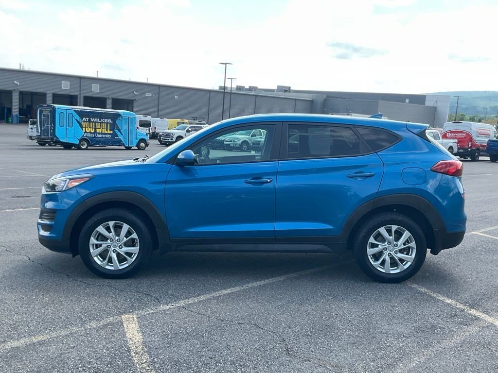 Certified Used 2021 Aqua Blue Hyundai SE image 25