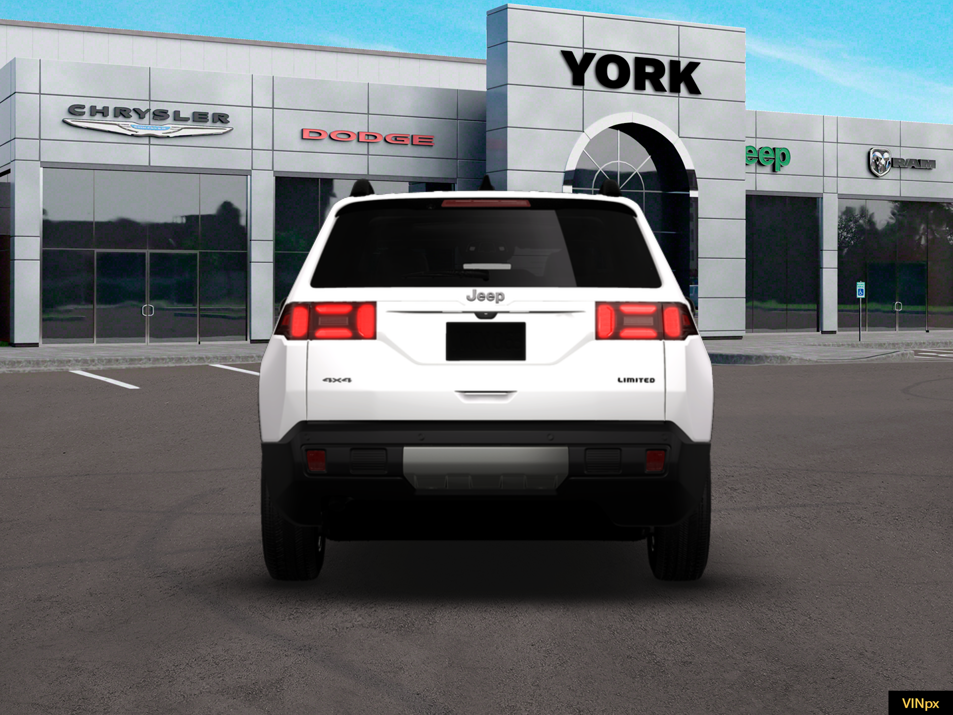 New 2026 Bright White Clearcoat Jeep Limited image 6