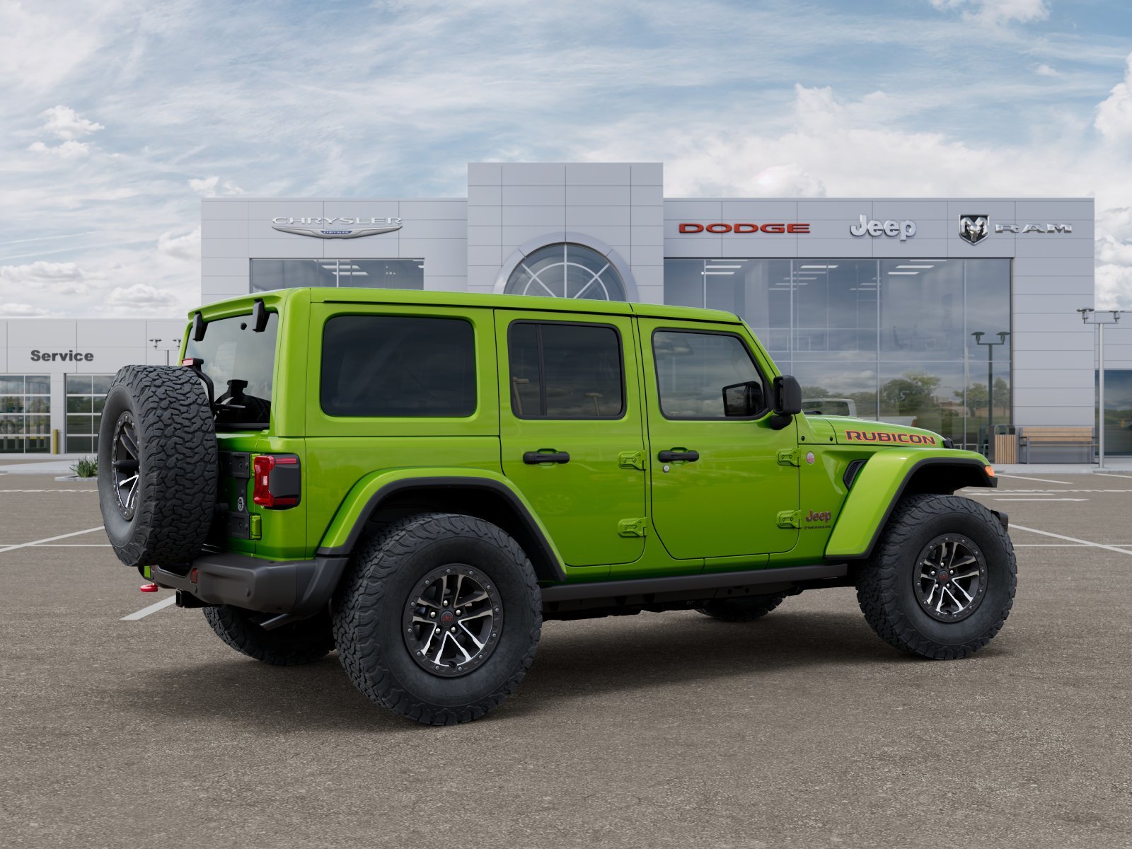 New 2025 Mojito Clear-Coat Exterior Paint Jeep Rubicon X image 18