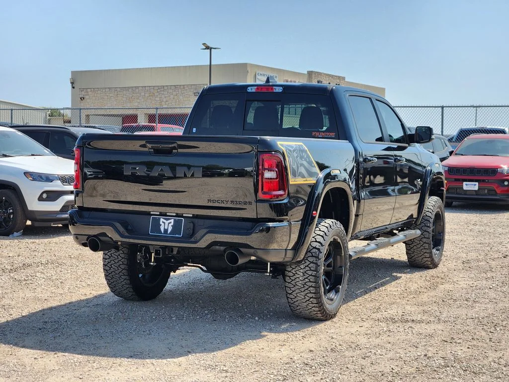 New 2026 Diamond Black Crystal Pearlcoat RAM Rocky Ridge 250th Anniversary Edition image 4