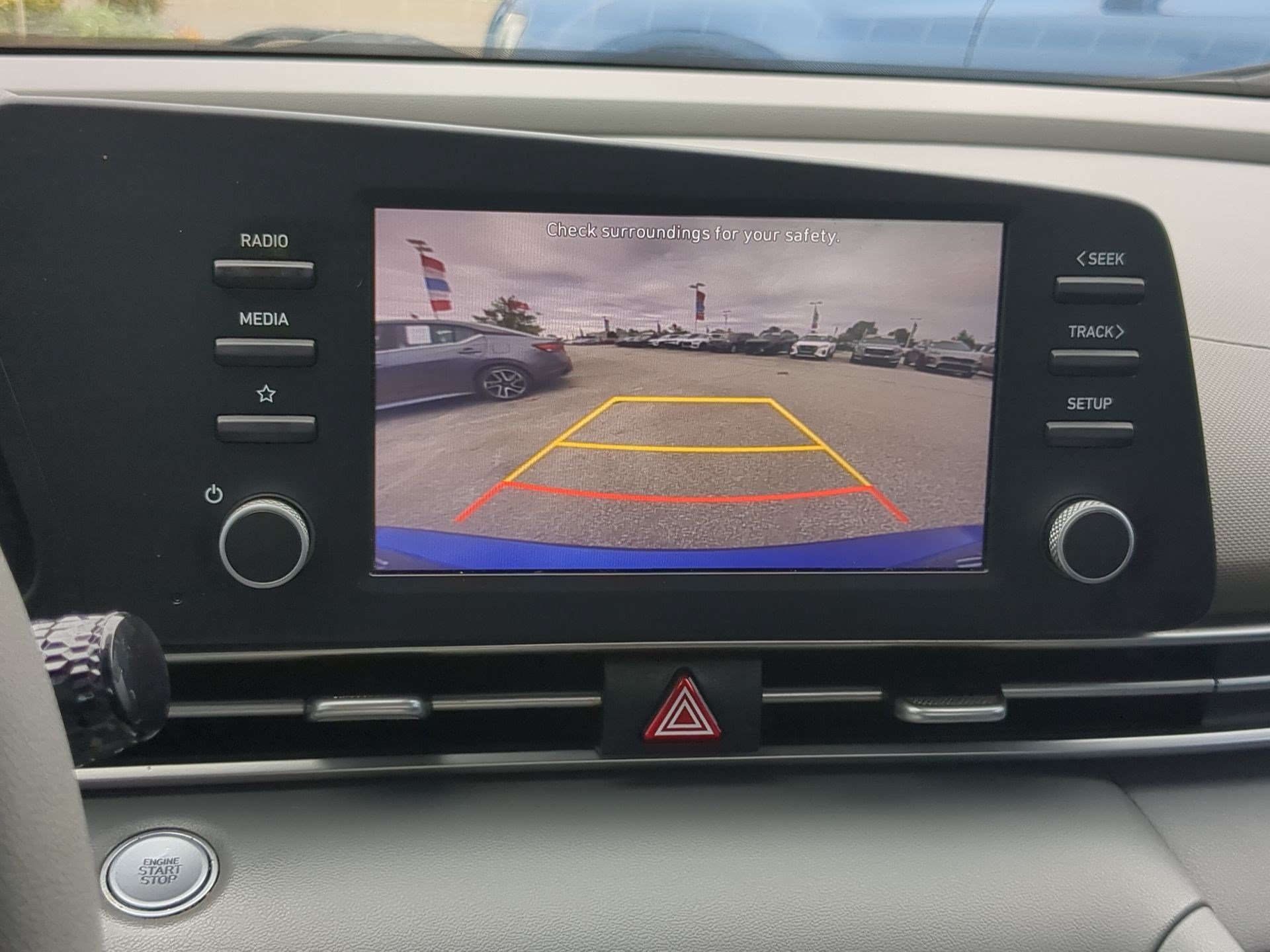 Used 2023 Intense Blue Hyundai SEL image 18