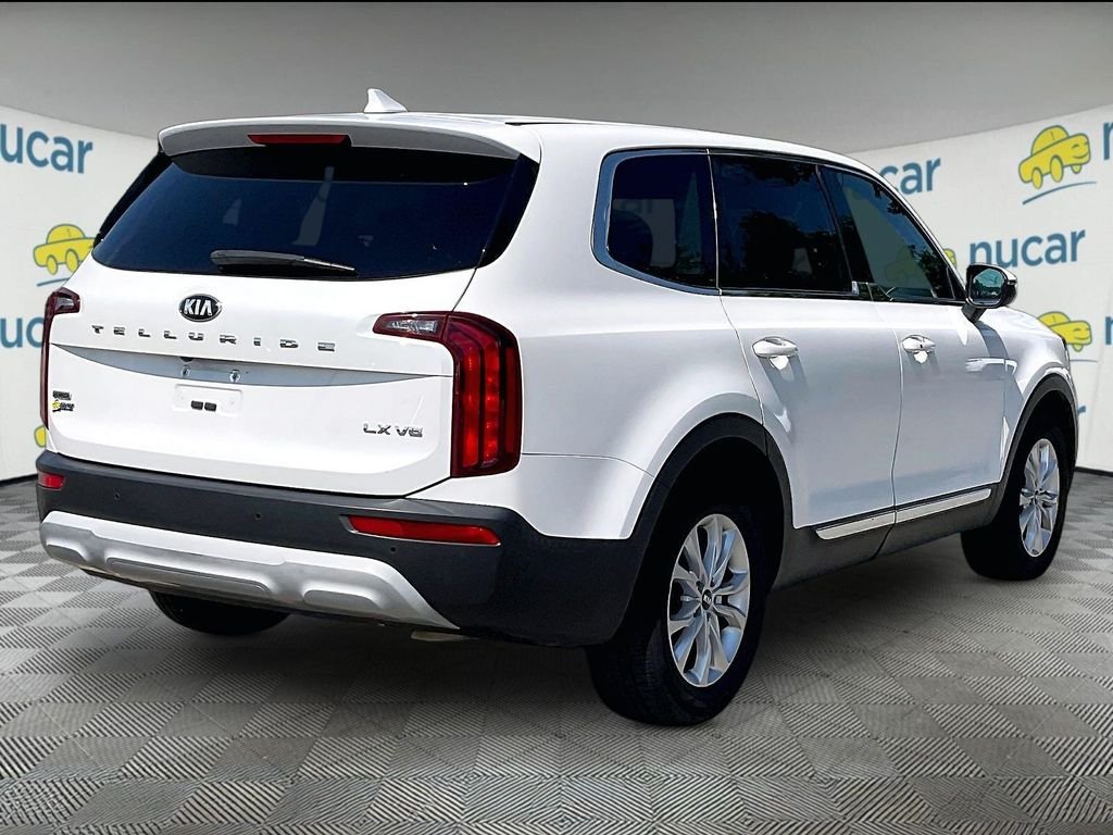 Used 2020 Snow White Pearl Kia LX image 6