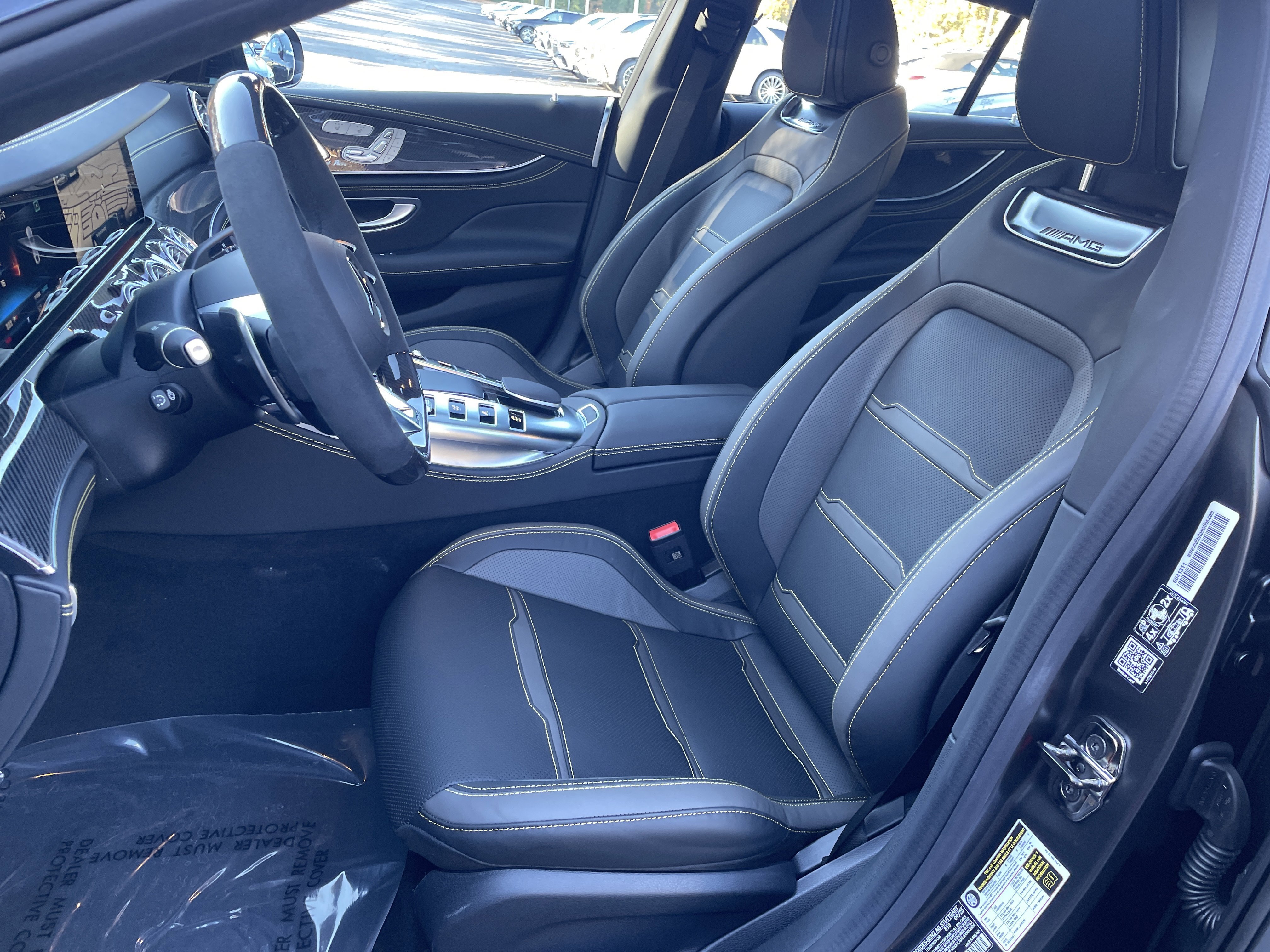 New 2026 MANUFAKTUR Graphite Grey Magno Mercedes-Benz AMG® GT 53 4-Door Coupe image 21