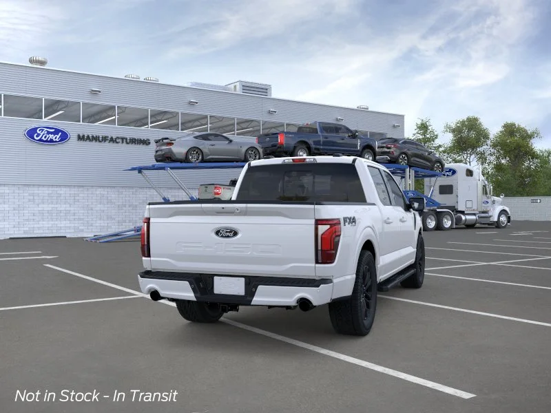 New 2026 Star White Metallic Tri-Coat Ford Lariat® image 8