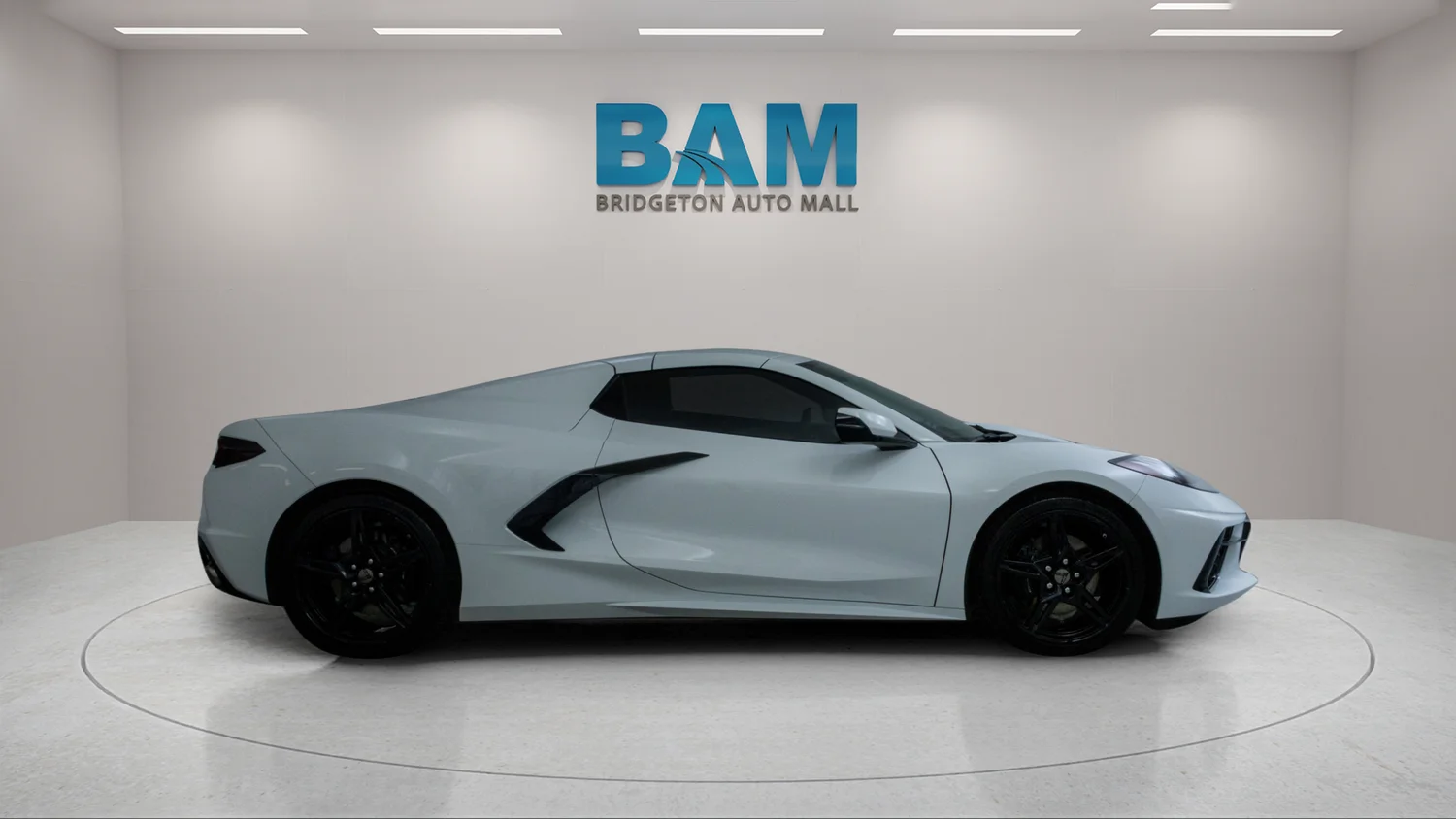 Certified Used 2025 White Chevrolet Stingray image 8