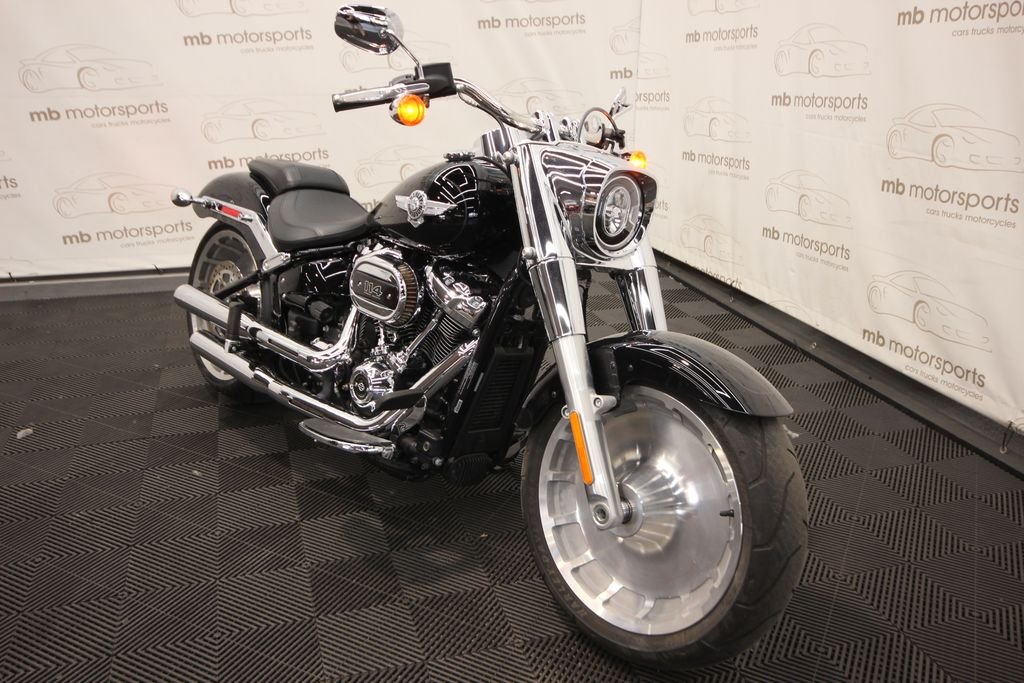 Used 2021 Black Harley-Davidson FLFBS image 11